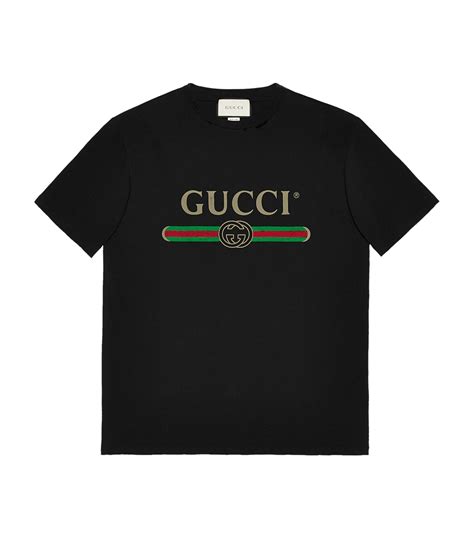 gucci t-shirt logo embroidery